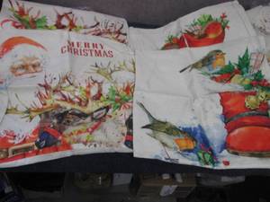 2- 4pks Christmas Pillow Covers 18x...