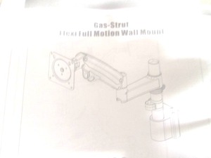 Gas Strut Flexi Full Motion Wall Mo...