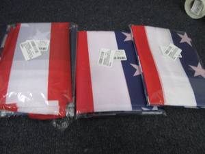 3 sets American Flags & Trump Keep ...