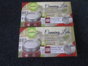 200 Aozita Regular Canning Lids...