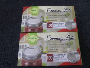 200 Aozita Regular Canning Lids...