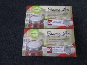 200 Aozita Regular Canning Lids...