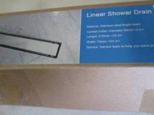 Linear Shower Drain 36 inch open bo...