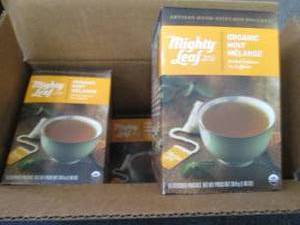 5- 15 pks Mighty Leaf Organic Mint ...