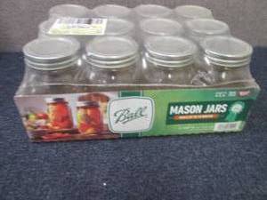 12 Ball Pint Jars...