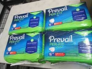 4- 16 ct pks Pervail Medium Daily B...
