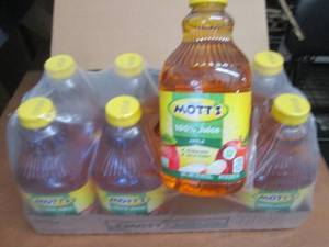8- 64 oz Bottles Motts Apple Juice...