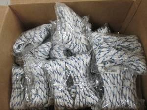 box of 23 packages of 2 nylon rope ...