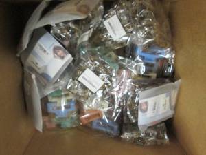 box of womens hair clips ...