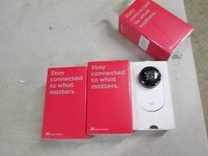 lot of 3 wireless security cameras ...