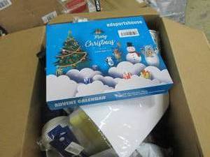 box of holiday items and more ...