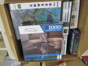 box of 15 puzzles ...