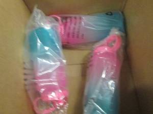 box with 3 64 oz water bottles ...