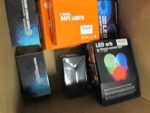 box of led lights ...