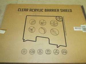 clear acrylic shield 32 inch x 24 i...
