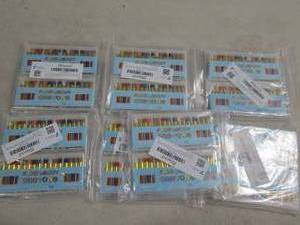 7 packages of face and body crayons...