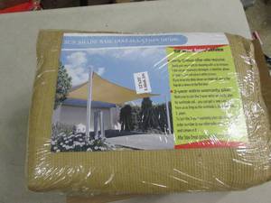 12 foot x20 foot shade sail ...