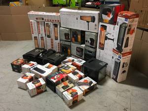 lot 27 image: Lot of assorted heaters Various models and conditions Items See Pictures