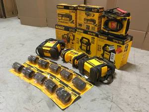 lot 34 image: Lot of Dewalt Power Iems and Hardware See Pictures