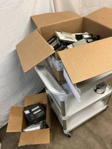 lot 6 image: WOW Selling Online Used $2000 Panasonic TVS100 &&nbspPanasonic KX-TD1232 Control Unit Telephone Line & Voice Processing Systems With Very Large Lot Of&nbspPanasonic & Lucent Multi Line Telephones - Recently Removed From Working Environment