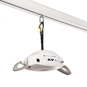 lot 14 image: WOW MSRP $4000&nbspPrism Medical P-440 Portable Ceiling Lift 440LB CAPACITY - Great Working Condition W2 Chargers This Is For The Lift Only - No Sling - See PDF For Manual & Check Out Video For More Details On This Fantastic Lift  
