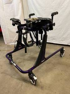 lot 2 image: MSRP $4500 Rifton Pacer K503 Older ChildYouth Gait Trainer 200lbs Weight Capacity Plus Extras - Great Condition