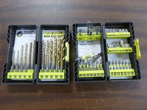 lot 31 image: Ryobi Drill Bit Sets