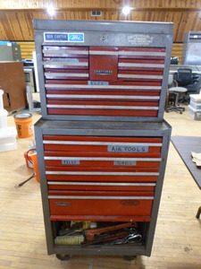 lot 11 image: Craftsman 2 Tier Toolbox with a Variety of Tools