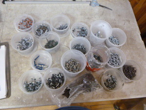lot 138 image: Miscellaneous Shed Trim Screws