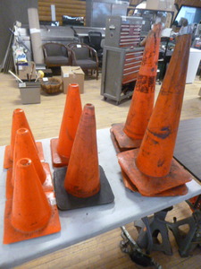 lot 173 image: 7 Traffic Cones