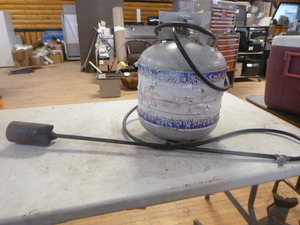 lot 189 image: Propane Tank with Torch