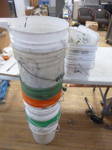 lot 199 image: Lot of Buckets
