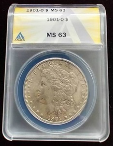 1901-O Morgan Dollar - MS63