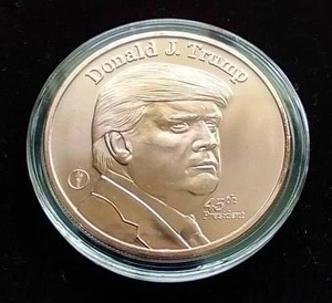 Donald Trump 1 Oz. Copper Round