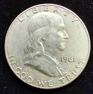 1961-D Franklin Half Dollar