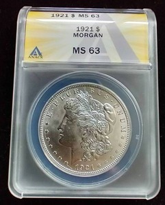 1921 Morgan Dollar - MS63