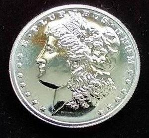 Morgan Style 1 Oz. Silver Round