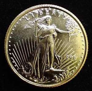 1998 110th Oz. Gold Eagle