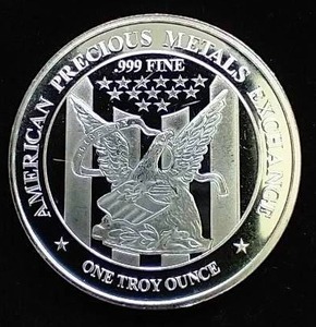 APMEX 1 Oz. Silver Round
