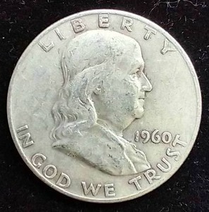 1960-D Franklin Half Dollar