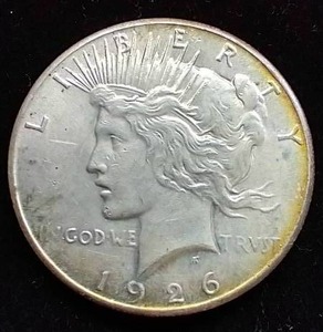 1926 Peace Dollar