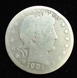 1901 Barber Quarter