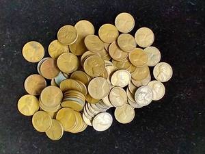 100 Unsearched Wheat Pennies