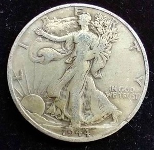 1944-S Walking Liberty Half Dollar