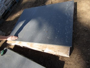 Natural stone countertop, polished ...