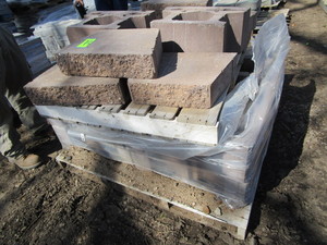 Wall Cap & Block, two pallets...