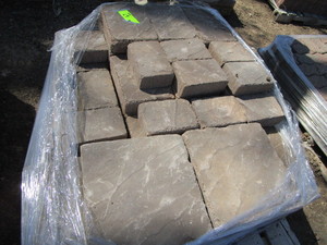 Concrete Pavers, random sizes, four...