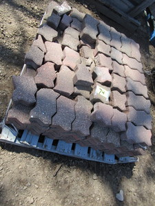 interlocking Pavers, four layers...