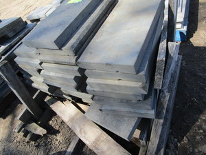 Basalt Pavers, approx 38...