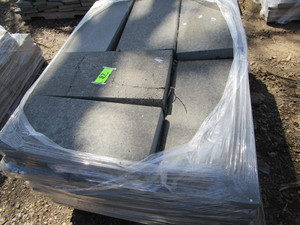 Basalt Pavers, eight layers...